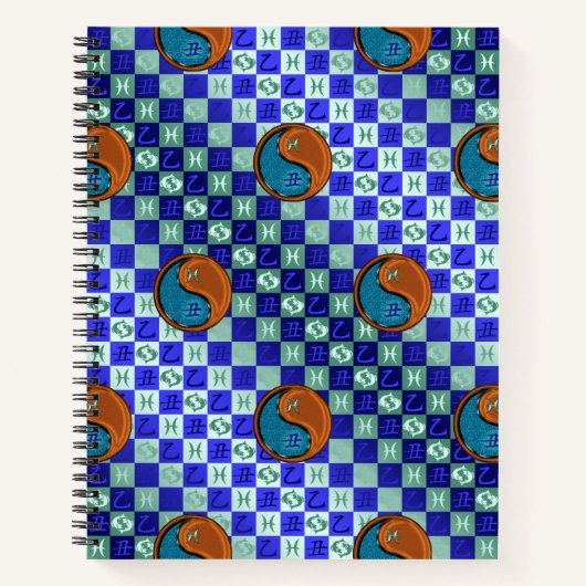 Vissen & Houten Os Notitieboek (Voorkant)
