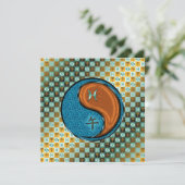 Vissen & Houten Paard Kaart (Staand voorkant)