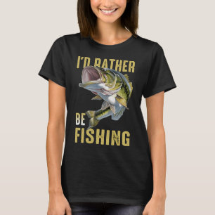 Vissen Ik Had Liever Vissen Grappig T-shirt