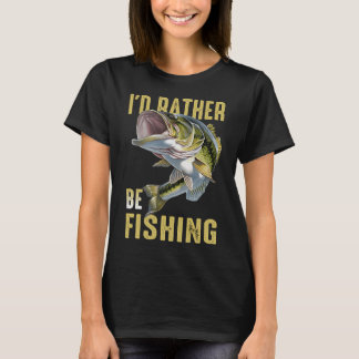 Vissen Ik Had Liever Vissen Grappig T-shirt