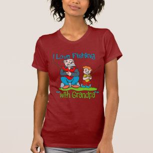 Vissen - Ik hou van Gevist met opa T-shirt