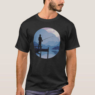 Vissen in de Blauwe Schemering T-shirt