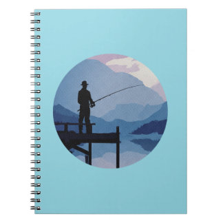 Vissen in de Blauwe Schemering van de Ochtend Notitieboek