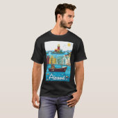 Vissen in de Hemel-herdenking T-shirt (Voorkant volledig)