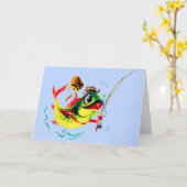 Vissen in de jaren veertig kaart (Gele Bloem)