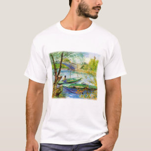 Vissen in de lente Vincent van Gogh T-shirt