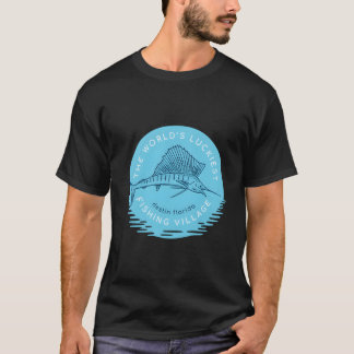 Vissen in Destin Florida Zwaardvis Strand Voor Hem T-shirt