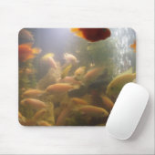 Vissen in een viskastenmousepad muismat (Met muis)