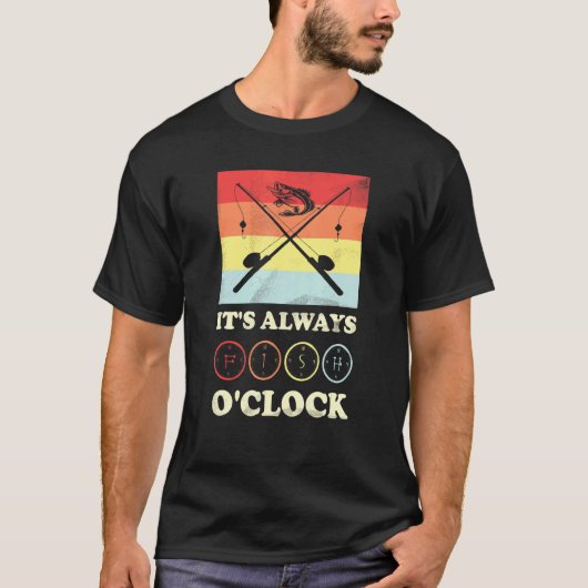 Vissen Is Altijd Vis Uur T-shirt (Voorkant)
