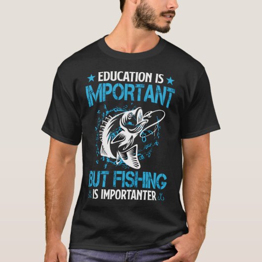 Vissen is Belangrijker T-shirt (Voorkant)