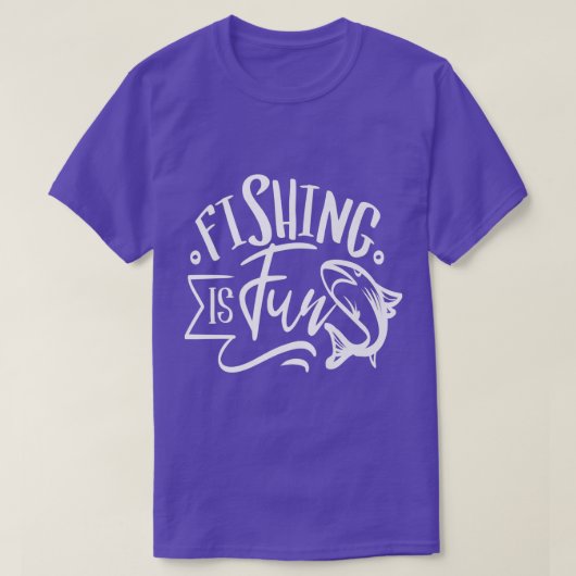 Vissen is Fun T-shirt (Design voorkant)