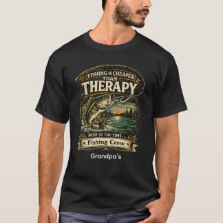 Vissen Is Goedkoper Dan Therapie Vissen T-shirt