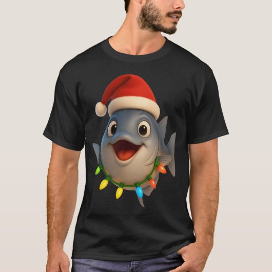 Vissen is hobby t-shirt (Voorkant)