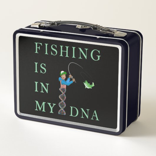 Vissen is in mijn DNA (Achterkant)