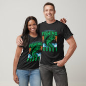 Vissen is mijn hobby t-shirt (Unisex)