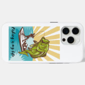 vissen is mijn leven Case-Mate iPhone case (Achterkant (horizontaal))