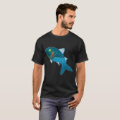 Vissen Is Mijn Passie T-shirt (Voorkant volledig)