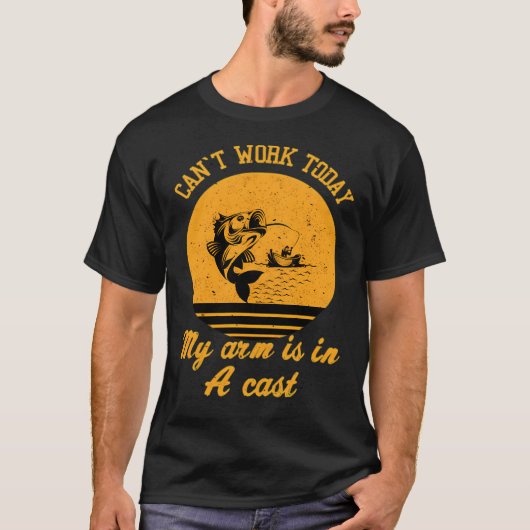 VISSEN IS MIJN THERAPIE T-SHIRT (Voorkant)