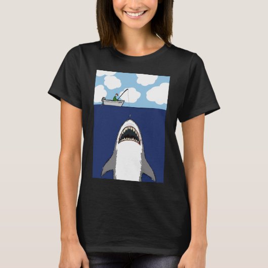 Vissen is mijn vermaaksplan t-shirt (Voorkant)