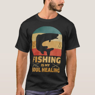 Vissen Is Mijn Ziel Genezende T-Shirt