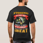 VISSEN IS SUPER T-SHIRT (Achterkant)
