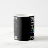 Vissen Ja, ik heb echt al deze Geviste Koffiemok (Center)