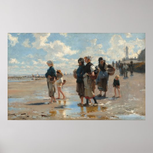 Vissen - John Sargent Fine Art Poster (Voorkant)