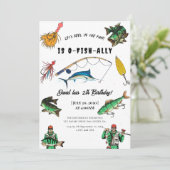 vissen kaart (Staand voorkant)