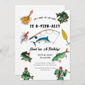 vissen kaart (Voorkant / Achterkant)