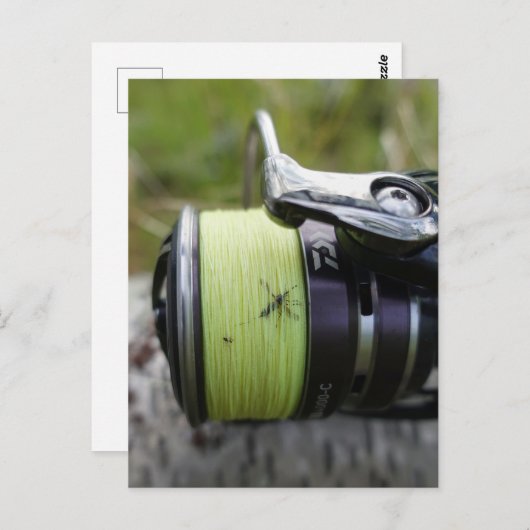 Vissen karma briefkaart (Voorkant / Achterkant)