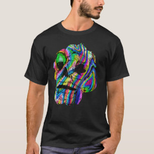 Vissen Karper Vis Schedel Tye Dye Karper Visse T-shirt