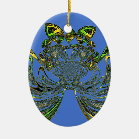 Vissen Keramisch Ornament (Voorkant)