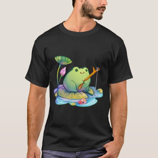 Vissen Kikker T-shirt (Voorkant)