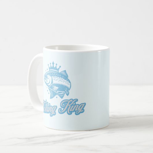 Vissen King Koffiemok (Voorkant links)