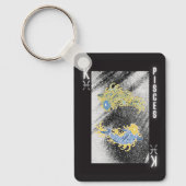 Vissen King Zodiac Sleutelhanger (Voorkant)
