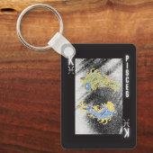 Vissen King Zodiac Sleutelhanger (Voorkant)