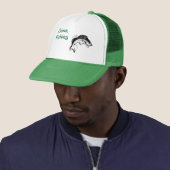 vissen, kloon, Gevist Trucker Pet (In situ)