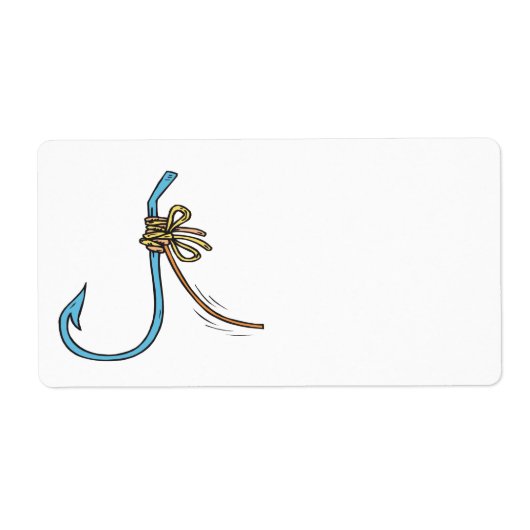 Vissen Knot Etiket (Voorkant)