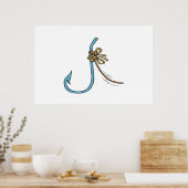 Vissen Knot Poster (Keuken)
