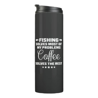 Vissen & Koffie Lost Mij Problemen Op Thermosbeker