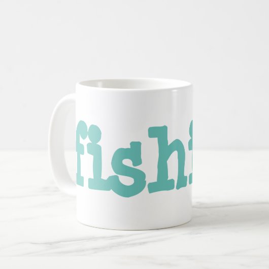 vissen koffiemok (Voorkant links)