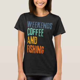 Vissen Koude Bier en Chillen Grappige Visser T-shirt
