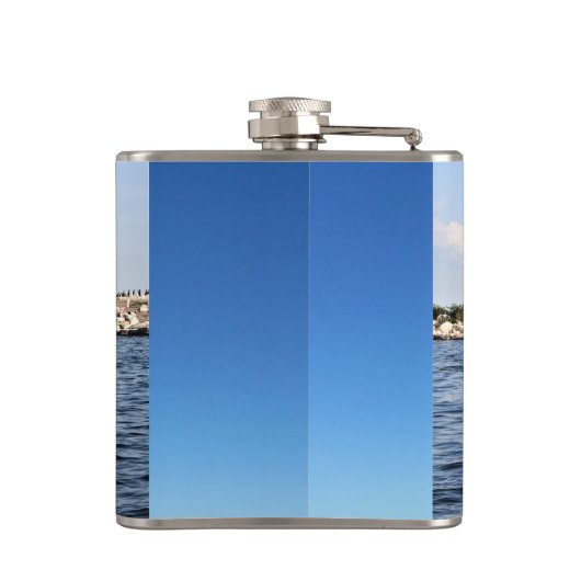 Vissen Lake Vermilion Heupfles (Achterkant)