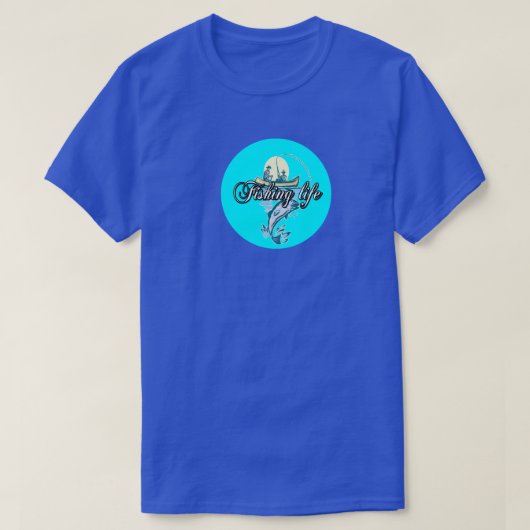 VISSEN LEVEN T-SHIRT (Design voorkant)