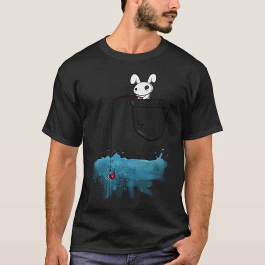 Vissen liefde... t-shirt (Voorkant)