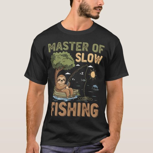 Vissen liefhebber t-shirt (Voorkant)