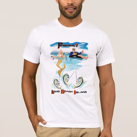 VISSEN LONG BEACH ISLAND T-SHIRT (Voorkant)