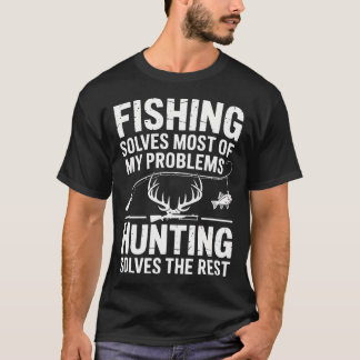 Vissen lost de meeste van mijn problemen op Grappi T-shirt