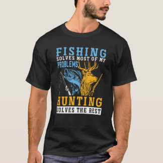 Vissen lost het grootste deel van het probleem op t-shirt