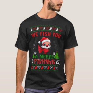 Vissen maakt me gelukkig. Jou niet zo veel T-shirt